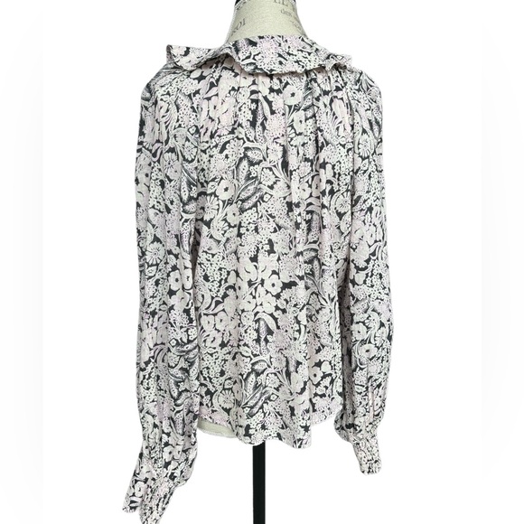 Anthropologie Peasant Blouse, Sz Med - Picture 4 of 10